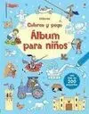 Coloreo y Pego. Álbum para Niños