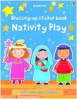 Dressing-Up Sticker Book Nativity Play