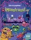 ¡Monstruos! Libro de Pegatinas