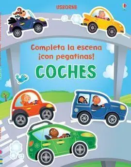 Completa la Escena ¡Con Pegatinas! Coches