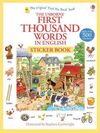 THE USBORNE FIRST THOUSAND WORDS IN ENGLISH