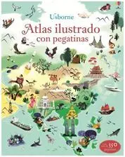 Atlas Ilustrado con Pegatinas
