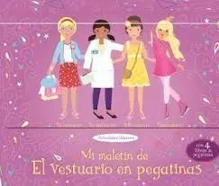 Mi Maletin de Vestuario en Pegatinas (Violeta)