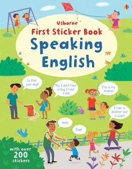 First Sticker Book Speaking English