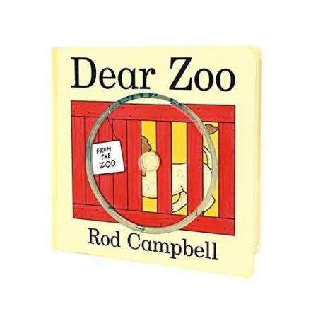 Dear Zoo Board Book With Cd