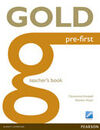 GOLD PRE-FIRST - TEACHER'S BOOK