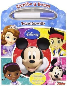 Pintar y Borrar Disney Junior