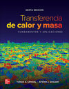 TRANSFERENCIA DE CALOR Y MASA: FUNDAMENTOS Y APLICACIONES CON CONNECT 12 MESES - 6ª ED