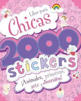 Libro para Chicas. 2000 Stickers