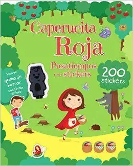 Caperucita Roja. Pasatiempos con Stickers