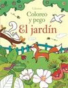 EL JARDIN - COLOREO Y PEGO