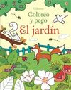 EL JARDIN - COLOREO Y PEGO