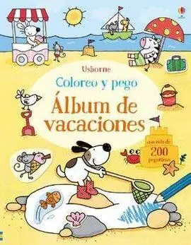 Coloreo y Pego. Album de Vacaciones