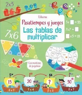 Las Tablas de Multiplicar. Libros de Actividades