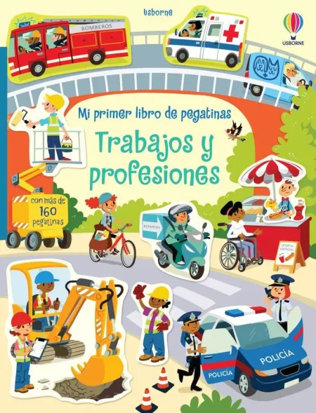 Libro de Pegatinas - las Profesiones