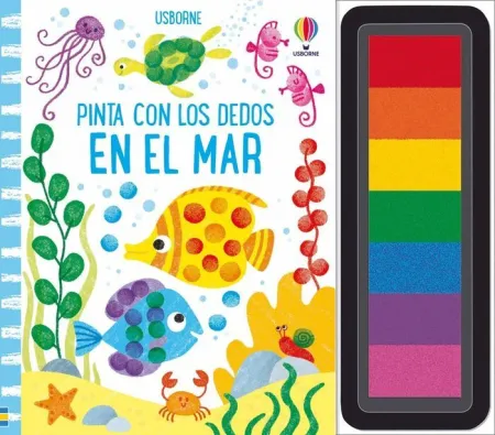 Pinta con los Dedos en el Mar