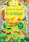 EN UN BOSQUE MI PEQUEÑO LIBRO DE PEGATIN