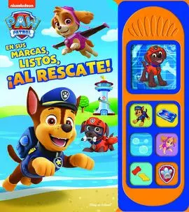 En Sus Marcas, Listos, ¡Al Rescate! 7 Botones con Sonido Patrulla