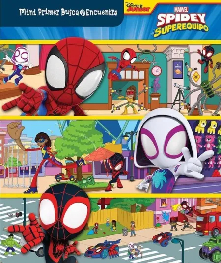 Mini mi Primer Busca y Encuentra Spidey y Su Super Equipo Mm1Lf