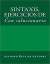 SINTAXIS EJERCICIOS DE