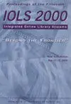 Proceedings Of The Fifteenth Iols 2000 Integrated Online Library Systems 
