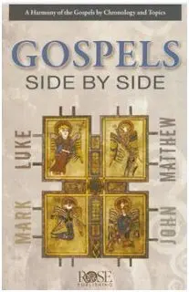 The Gospels Side-By-Side (Inglés) Folleto
