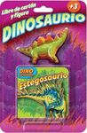 DINOSAURIOS. LIBRO CARTON Y FIGURA ESTEGOSAURIO