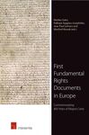 FIRST FUNDAMENTAL RIGHTS DOCUMENTS IN EUROPE