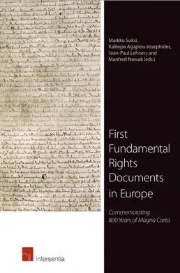 First Fundamental Rights Documents In Europe