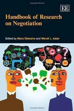 Handbook Of Research On Negotiation