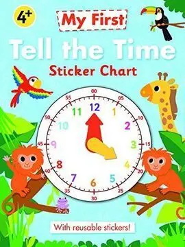 My First Tell The Time Sticker Chart