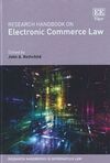RESEARCH HANDBOOK ON ELECTRONIC COMMERCE LAW