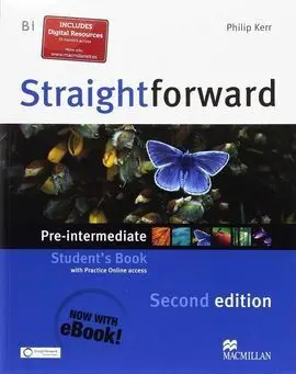 Straightforward Pre-Intermediate Student Book (Ebook) Pk 2Nd Ed