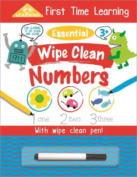 First Time Learning - Wipe Clean Numbers