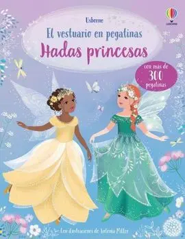 Hadas Princesas Vestuario en Pegatinas