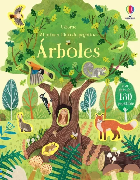 Mi Primer Libro de Pegatinas : Árboles