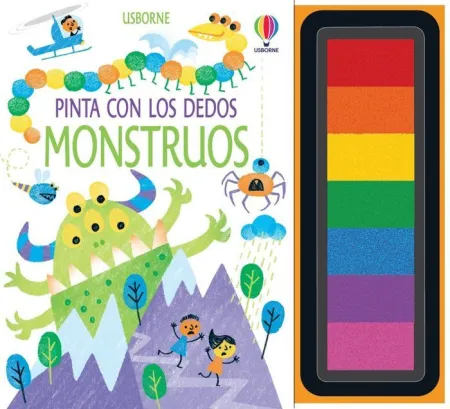 Monstruos Pinta con los Dedos