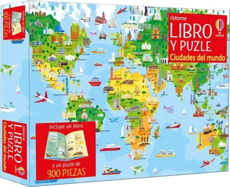 Ciudades del Mundo Libro Puzzle