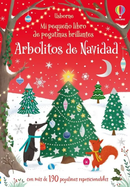 Arbolitos de Navidad Pegatinas Brillante