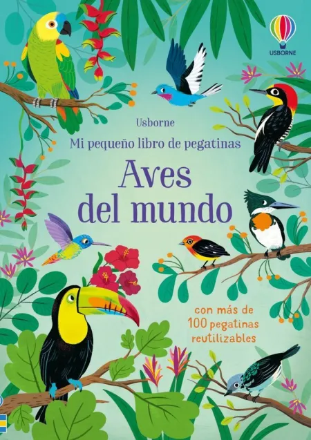 Aves del Mundo mi Pequeño Lib Pegatinas
