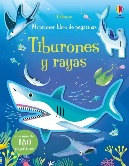 Tiburones y Rayas mi Primer Libro Pegatinas