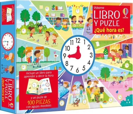 ¿Que Hora Es? Libro y Puzle