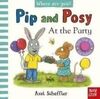 PIP AND POSY AT THE PARTY