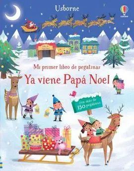 Ya Viene Papa Noel Primer Lib Pegatinas