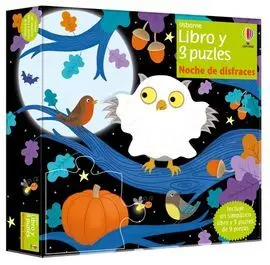 Noche de Disfraces Libro y 3 Puzles