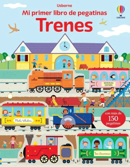 Trenes , mi Primer Libro de Pegatinas