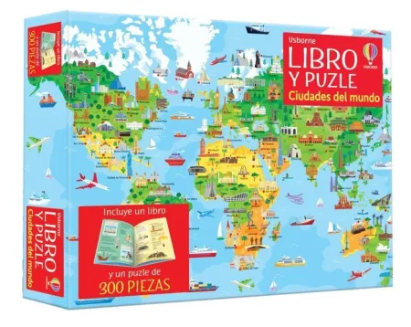 Ciudades del Mundo Libro Puzzle