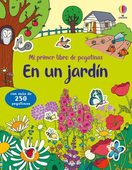 En un Jardin. Mi Primer Libro Pegatinas