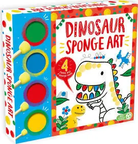 Dinosaur Sponge Art - Eng