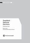 SWAZILAND NATIONAL ELECTIONS